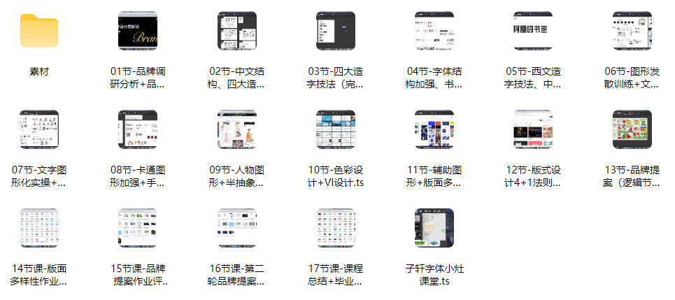 卢帅2022第十期品牌设计高阶内训班【画质不错有素材】 详情图 3